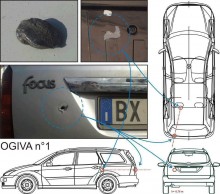 Esempio di Analisi Balistica - Studio di Ingegneria Forense MeCrash